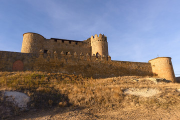 Fototapeta na wymiar Almenar Castle, Soria Province, Castile and Leon, Spain