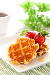 Belgian waffles
