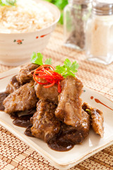  Pork spare ribs