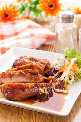 Roasted pork