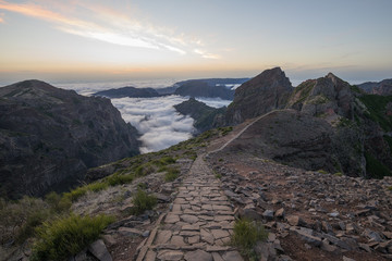 Pico do Arieiro, Berg in Portugal