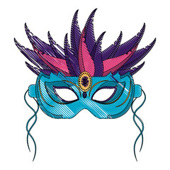 Mardi gras mask