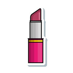 fashion lipstick isolated icon vector illustration design