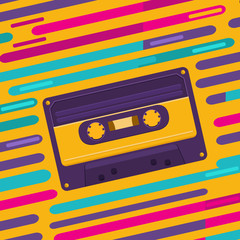 Vintage audio cassette