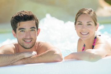 couple in jacuzzi