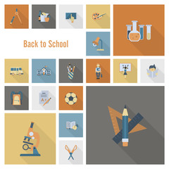 School and Education Icons