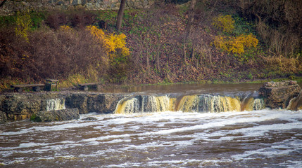 The widest waterfall in Europe is the Venta Rumba