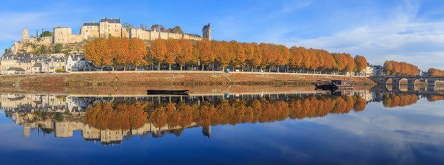 Le château de Chinon, château de la Loire