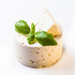 Salted soft cheese