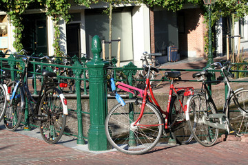 Fototapeta na wymiar The Dutch city of Leiden