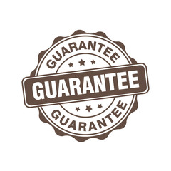 Obraz premium guarantee sign label stamp