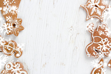 Christmas sweets background