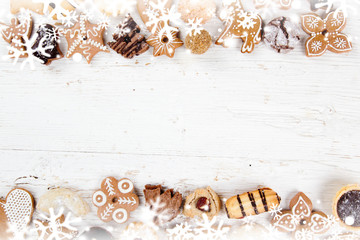 Christmas sweets background