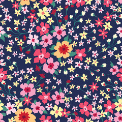 Floral seamless pattern. Flower background. Flourish wallpaper with flowers.