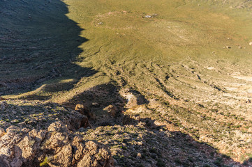 The Southern Rim of Meteor Crater