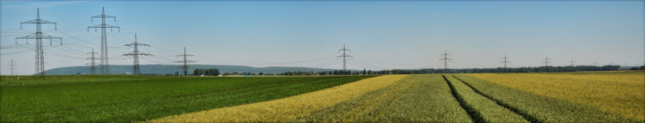 German Farmland Panorama
