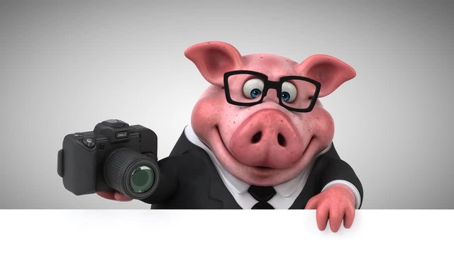 Fun pig - 3D Animation