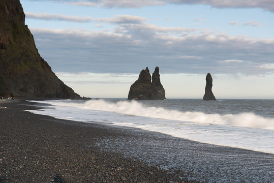 Fototapeta The Reynishverfi (Black Beach)