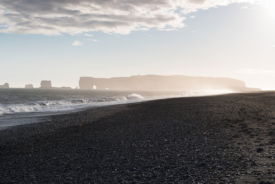 Fototapeta The Reynishverfi (Black Beach)