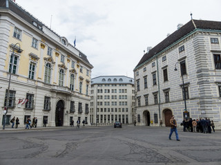 Obraz premium austria. vienna. federal chancellery