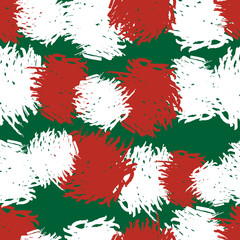 Christmas ornament with garlands.