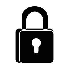 safe padlock isolated icon vector illustration design