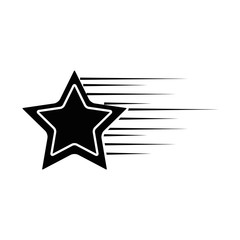 Obraz premium star fast isolated icon vector illustration design