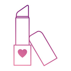Fototapeta premium fashion lipstick isolated icon vector illustration design