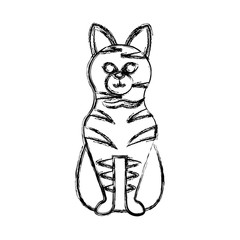Cute cat cartoon