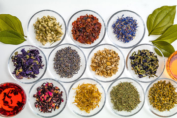 綺麗になるハーブティー　Beautifully made herbal tea