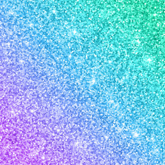 Blue lilac glittering particles background. Vector