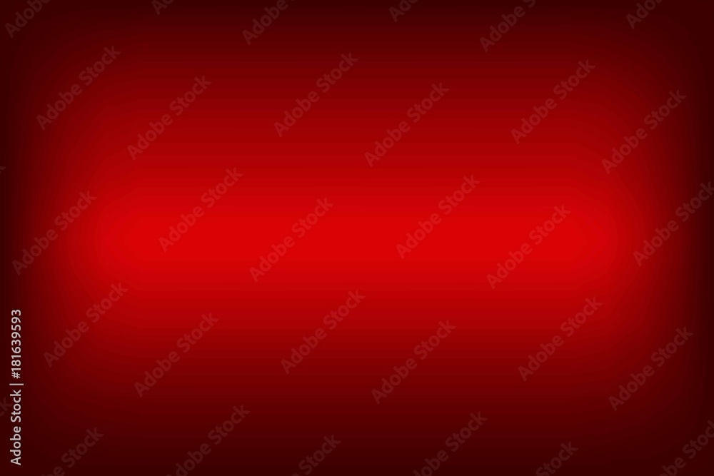Poster Abstract red blur color gradient background for graphic design. Vector illustration.
