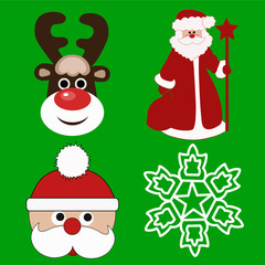Christmas icons-2. Collection. New Year.