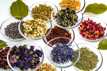 綺麗になるハーブティー　Beautifully made herbal tea