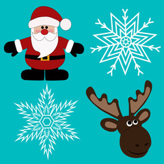 Christmas icons-3. Collection. New Year.