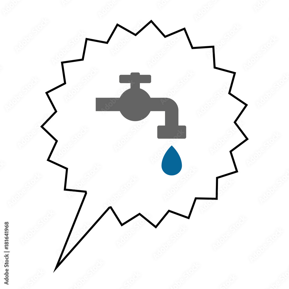 Sticker Wasserhahn - Aktion