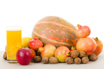 Autumn fruits