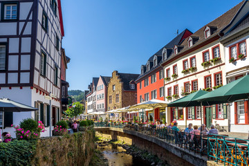 Altstadt von Bad Münstereifel, Eifel, Deutschland 