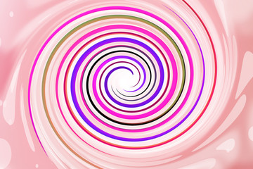 spiral rainbow background