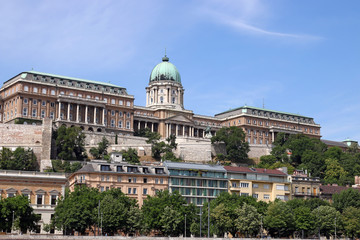 Royal castle Budapest landmark Hungary