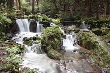 瓜割の滝