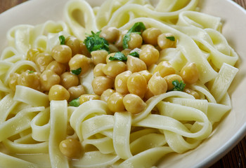  Calabrian pasta with chickpea