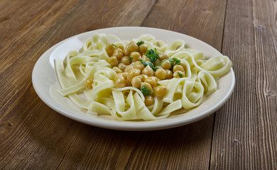  Calabrian pasta with chickpea
