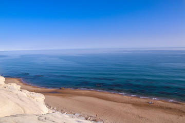 panoramica mare cielo sabbia sicilia italia