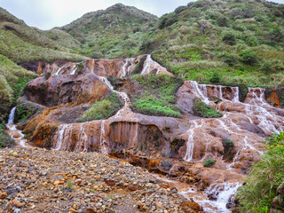 Golden Waterfall - New Taipei City, Taiwan