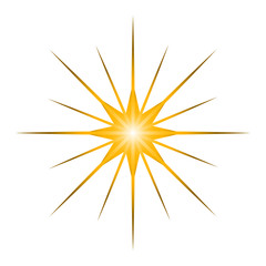 Isolated star shape
