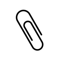 Obraz premium paper clip vector