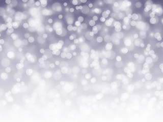 Plakat Winter scene - snowfall on the blurred background 