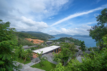 Fototapeta premium View to Patong beach. Thailand, Phuket