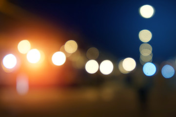 Picture of the bulb. The shoot out focus to create an image boke